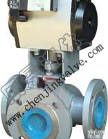 Q644/Q645<em>气动</em><em>三通</em><em>球阀</em>厂家