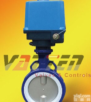 德国进口<em>电动衬氟蝶阀</em> 电动进口衬氟蝶阀 衬PTFE蝶阀