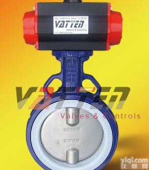 气动<em>四氟</em>蝶阀 气动<em>耐酸碱</em>蝶阀 防腐蚀蝶阀