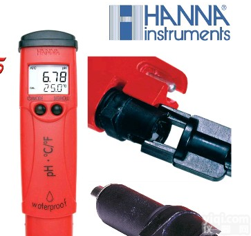 意大利哈纳HANNA HI98128防水型微电脑笔式<em>酸度计</em>-温度（°C）<em>测定仪</em>