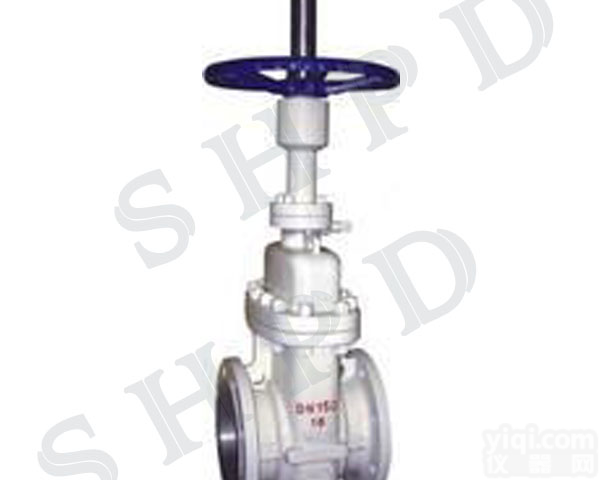 无<em>导流</em>孔气动<em>平板</em><em>闸阀</em>