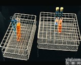 孔径<em>14mm</em>, 100孔不锈钢<em>试管</em>架