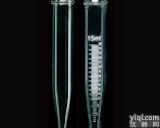 带1/5ml<em>刻度</em>，10ml<em>玻璃</em>离心管