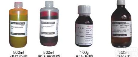 苏木素<em>染液</em>、<em>伊红</em><em>染液</em>、姬氏<em>染液</em>、巴氏<em>染液</em>