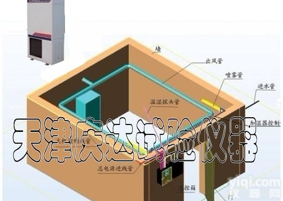 FH-V养护室<em>恒温恒湿</em>机控制设备，<em>天津市</em>庆达试验仪器制造有限公司