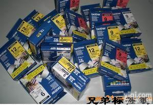 兄弟Pai标签<em>色带</em>TZE-251<em>原装</em>标签纸
