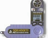 AZ8908迷你<em>风速计</em>，风速风温计<em>二合一</em>风速仪