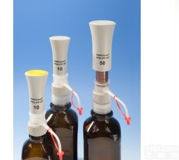 FORTUNA® <em>瓶口</em>分液器 POLYFIX Dispenser <em>棕色</em>避光型2~10ml