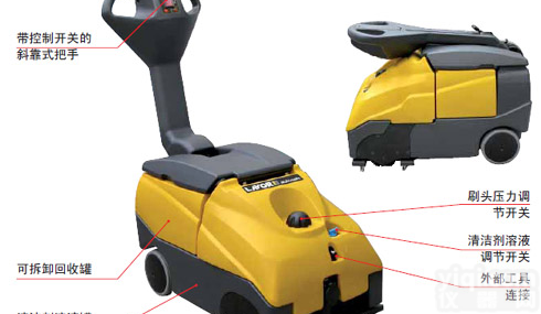 进口<em>意大利</em><em>乐华</em>洗地<em>吸干机</em>的技术参数,Multimatic 35E小型洗地机性能介