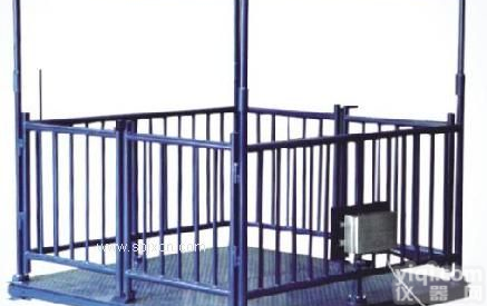 2m×3m长宽地秤，四边带<em>围栏</em>秤猪地<em>磅秤</em>