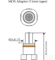 MOX-4<em>氧气</em>传感器|CITY医用<em>氧气</em>传感器