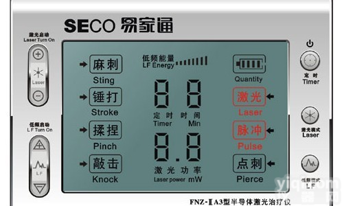 ZL<em>心脑血管</em>疾病用易家通激光ZL仪SECO新款大屏