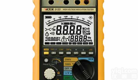 VICTOR3123<em>绝缘电阻</em><em>测试仪</em>VC3123