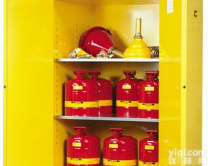 进口Justrite 8945001 45<em>加仑</em>黄色<em>易燃</em>液体安全柜报价,<em>易燃</em>安全