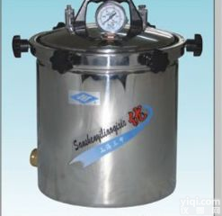 YX280B<em>手提式</em>不锈钢压力蒸汽<em>灭菌器</em>（煤电<em>两用型</em>、防干烧型）