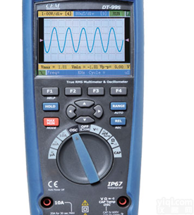 CEM华盛昌DT-99S<em>示波器</em>DT99S版<em>彩屏</em>数字示波万用表