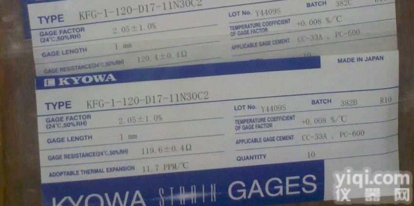 KYOWA<em>应变</em>片，<em>日本</em>共和<em>应变</em>片，TSK<em>应变</em>片,NMB<em>应变</em>片