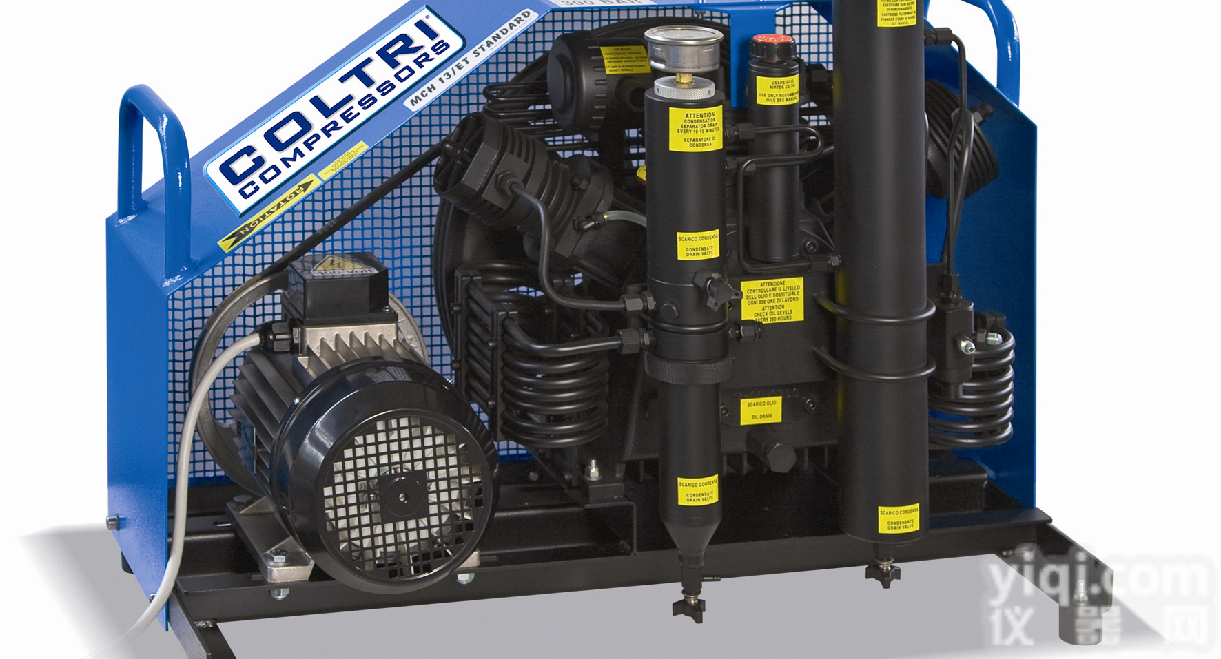 意大利<em>科尔奇</em>MCH18箱体型高压呼吸空气压缩机空气充填泵填充泵<em>充气泵</em>