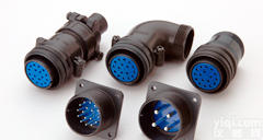 日本電子工業(DDK) 金属<em>圆形</em>连接器，<em>接插件</em>