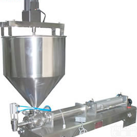 搅拌式膏体<em>灌装机</em> 带搅拌膏体<em>灌装机</em> 剁椒<em>定量</em><em>灌装机</em>