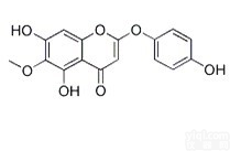 同田茵陈色原酮Capillarisin<em>标准品</em>中药对照品<em>现货</em>56365-38-9
