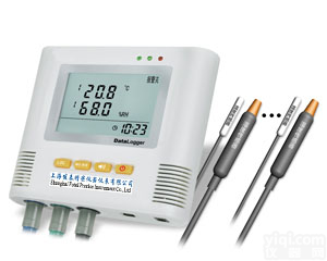 L95-4H双通道高温型温湿度记录仪,发泰高温湿度记录仪