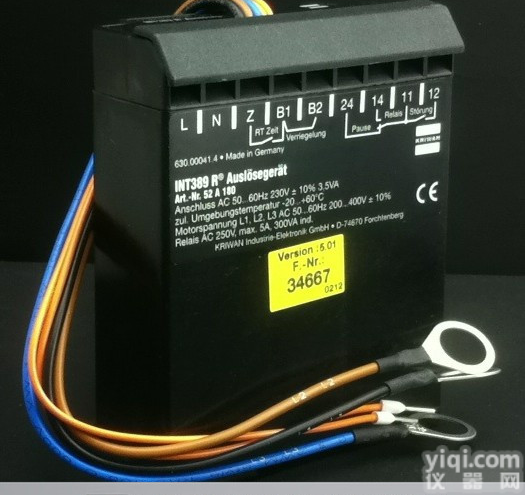 <em>KRIWAN</em>代理INT389R-52A180<em>压缩机</em><em>保护器</em>