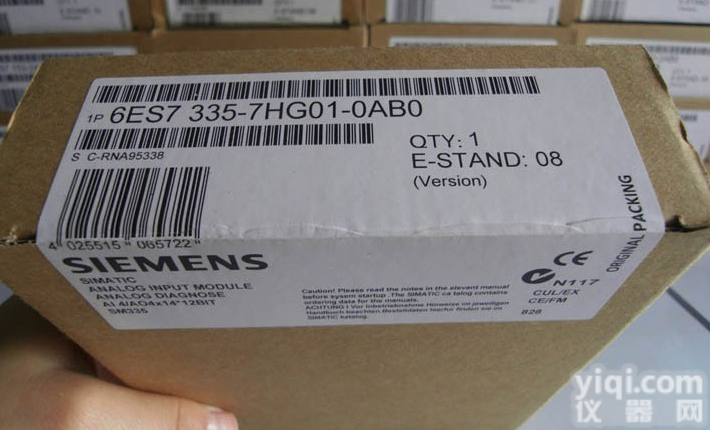 EM 231 模拟量<em>输入</em><em>模块</em>，4 <em>输入</em> 6ES7231-0HC22-0XA8