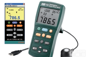 东莞TES-132 太阳能<em>功率表</em>，泰仕TES-132 (<em>记录</em>型)