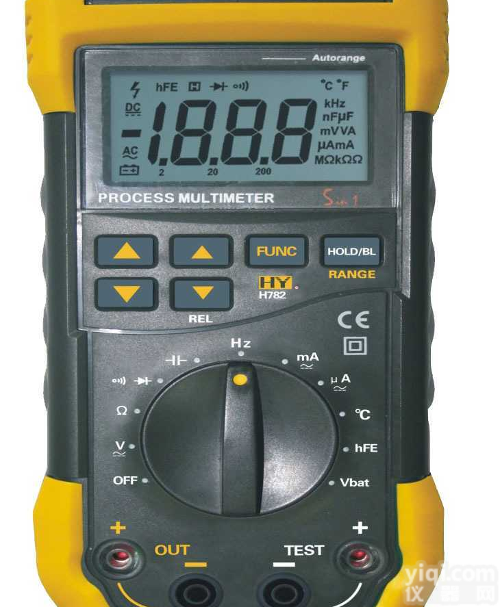 <em>H781</em>高可靠的手持式综合数字<em>校验仪</em>表，H782型过程<em>多用</em>表