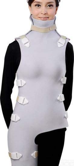 脊柱<em>矫形器</em>、热塑性固定板、<em>头颈</em>胸腰骶固定板(CTO)