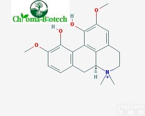 碘化<em>木兰花</em>碱,magnoflorine chloride,277-43-4,<em>2141</em>-09-5