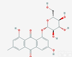 大黄素-8-β-D-吡喃葡萄糖苷，Emodin-8-<em>glucoside</em>，<em>23313</em>-21-5