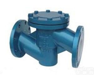 温州胜宇衬氟<em>止回阀</em>H41F46-150Lb <em>美标</em>法兰接口