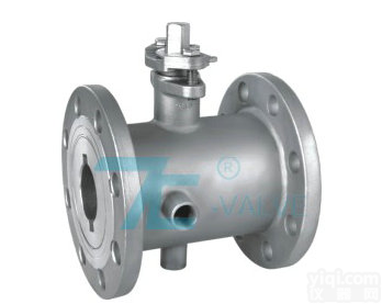 上海<em>球阀</em> <em>美标</em>夹套式<em>法兰</em>口球塞阀厂家 TC品Pai