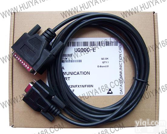 UG00C-E <em>富士</em>POD<em>触摸屏</em>与三菱PLC的FX2N/FX1N/FX0N系列连接电缆