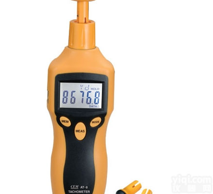 CEM华<em>盛昌</em>AT-8接触,<em>非接触式</em>数字转速表,转速表
