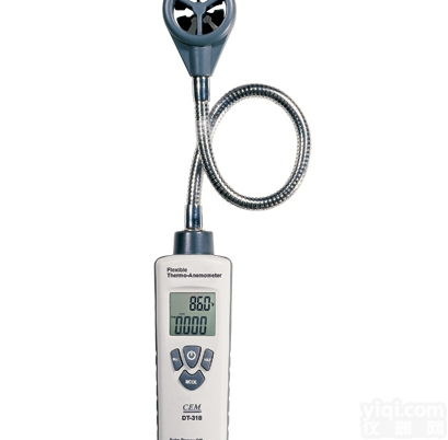 CEM华<em>盛昌</em>DT-318风速仪,热线<em>风速计</em>,便携式风速仪