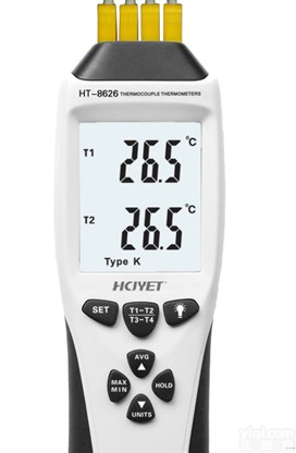 双通道/四通道<em>接触式</em>测温仪HT-8616/8626找北京<em>金泰</em><em>科仪</em>