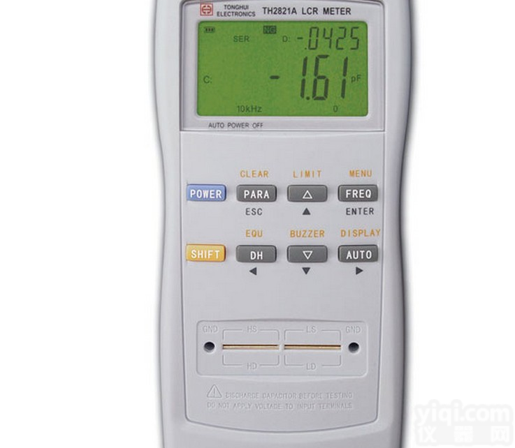 同惠TH2821LCR数字<em>电桥</em>,TH2821A<em>手持式</em>LCR<em>电桥</em>