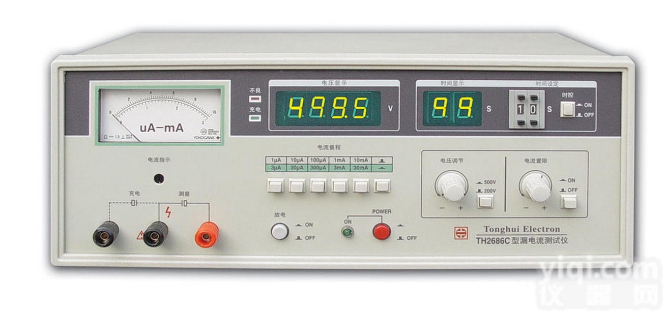 TH2686C同惠漏电流<em>测试仪</em>,电解电容漏电流<em>参数</em>,TH2686C<em>测试仪</em>
