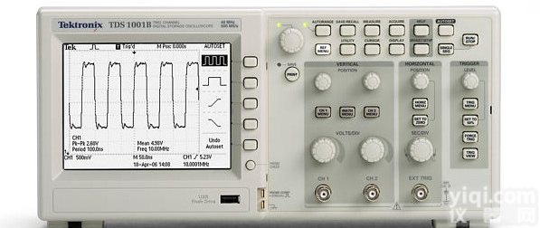 美国泰克TDS1000B数字存储示波器<em>数据表</em>,泰克示波表TDS1000B