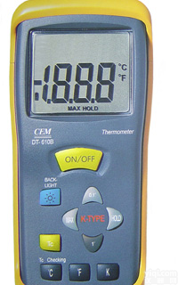 金泰仪器接触式<em>测温仪</em>DT-610B  <em>四合</em><em>一红</em>外<em>测温仪</em>