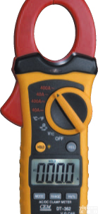 北京<em>金泰</em>小型双注塑自动<em>量程</em>交/直流<em>钳型表</em>DT-363厂家批发