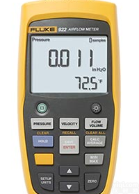Fluke 922空气流量检测仪,<em>空气质量</em>检测仪,<em>美国</em>Fluke 922分析流量
