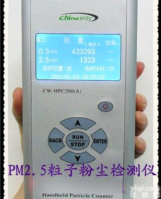 PM2.5<em>粉尘</em>检测仪，<em>粒子</em>颗粒检测仪