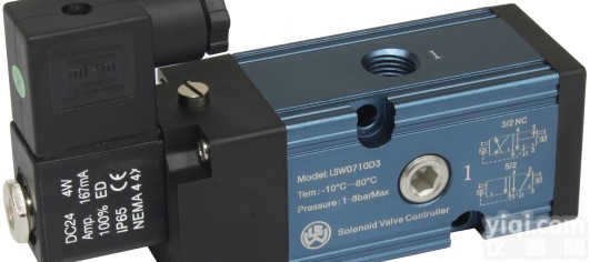 单<em>电控</em>多功能<em>电磁阀</em>，两位五通<em>电磁阀</em>