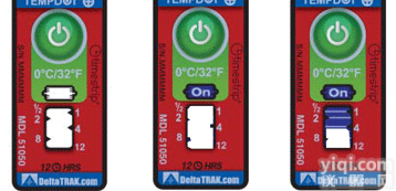 <em>美国</em>DeltaTRAK<em>温度</em>标签 热敏标签 化学试剂 <em>温度</em><em>标贴</em>