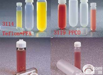 Nalgene<em>离心管</em>（耐酸碱腐蚀<em>离心管</em>，提取氯仿和苯酚<em>离心管</em>）Tefzel* ETFE<em>螺纹</em>盖，