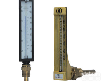 WLY/WLG外标式玻璃<em>温度计</em>，V型玻璃<em>温度计</em>，出口<em>船用</em>玻璃<em>温度计</em>